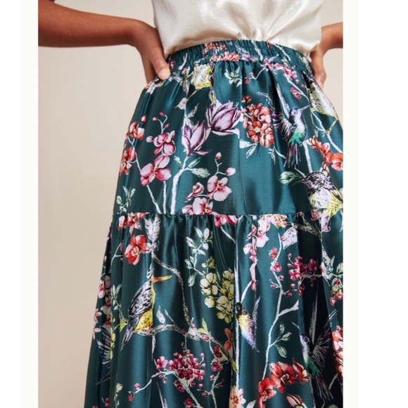🔴 SOLD ❌ [NWT] ANTHROPOLOGIE | DENOVO Tracie Tiered Maxi Skirt Size S - Picture 5 of 6